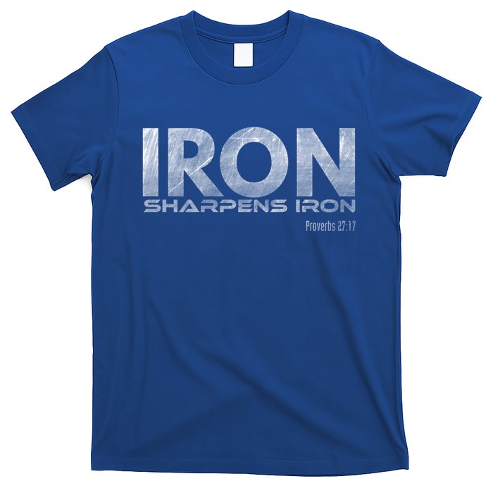 Iron Sharpens Iron Funny Gift T-Shirt