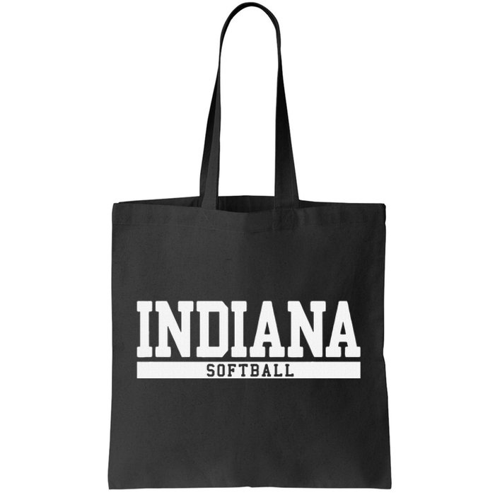 Indiana Softball Tote Bag