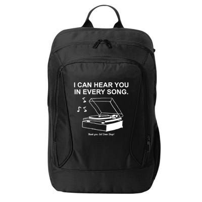 Ithinkihatemyself Store I Can Hear You In Every Song Limited City Backpack