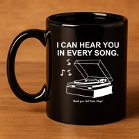 Ithinkihatemyself Store I Can Hear You In Every Song Limited 11oz C Handle Ceramic Mug