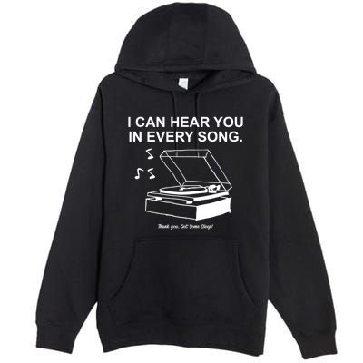 Ithinkihatemyself Store I Can Hear You In Every Song Limited Premium Pullover Hoodie