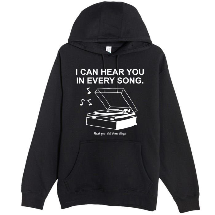 Ithinkihatemyself Store I Can Hear You In Every Song Limited Premium Pullover Hoodie