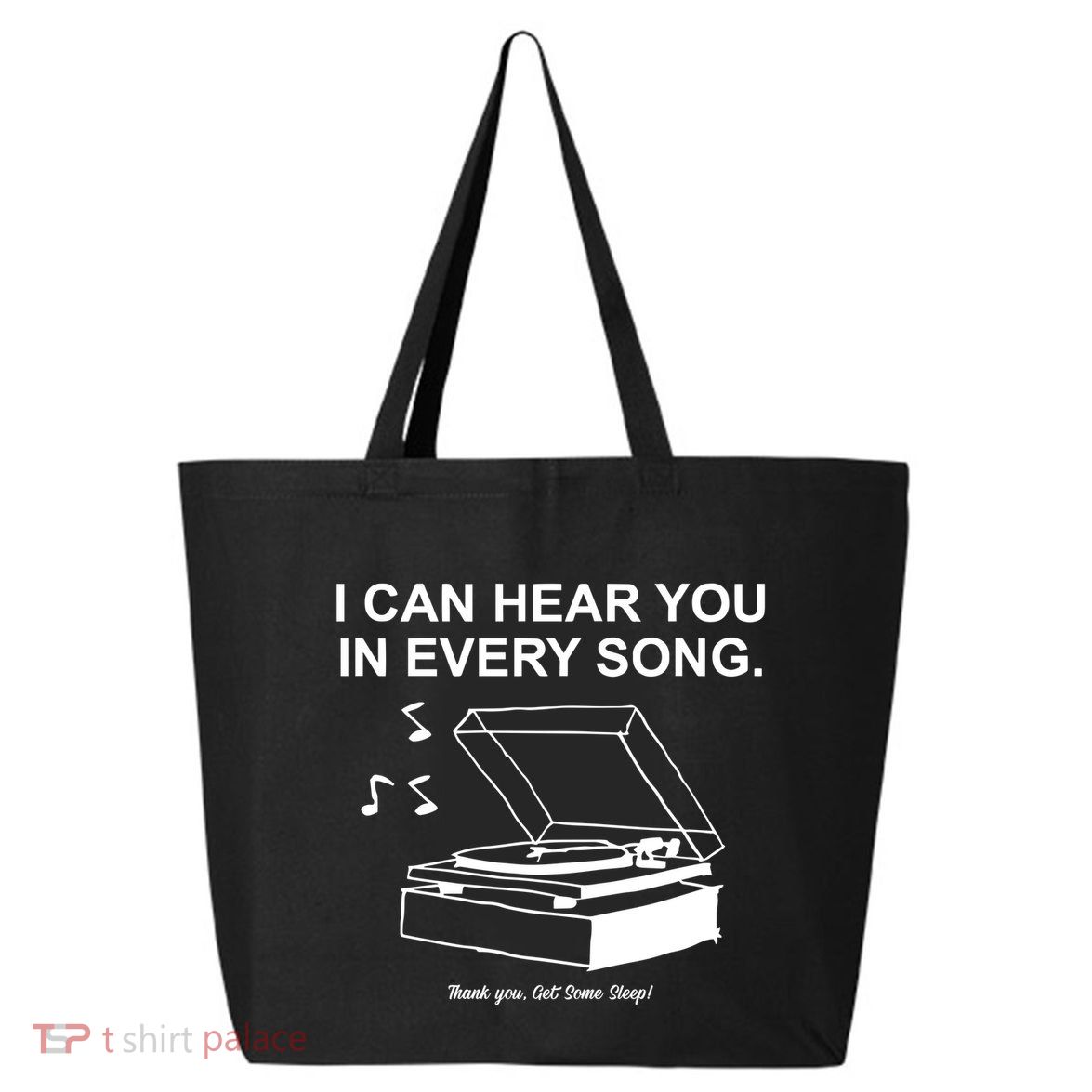 Ithinkihatemyself Store I Can Hear You In Every Song Limited 25L Jumbo Tote