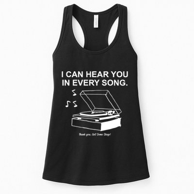 Ithinkihatemyself Store I Can Hear You In Every Song Limited Womens Tank Top