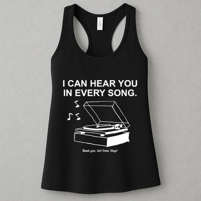 Ithinkihatemyself Store I Can Hear You In Every Song Limited Womens Tank Top