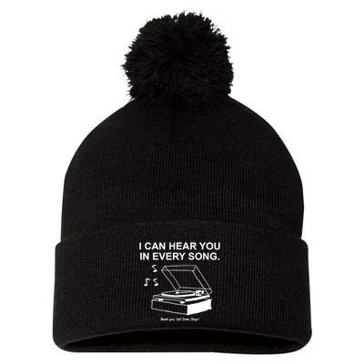 Ithinkihatemyself Store I Can Hear You In Every Song Limited Pom Pom 12in Knit Beanie