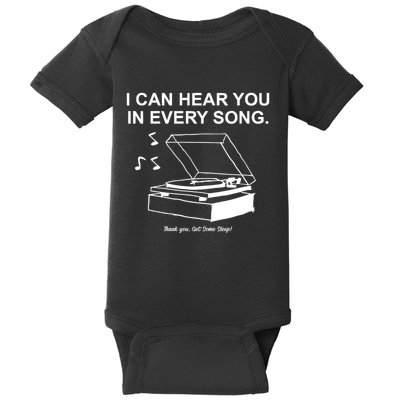 Ithinkihatemyself Store I Can Hear You In Every Song Limited Baby Bodysuit