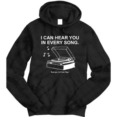 Ithinkihatemyself Store I Can Hear You In Every Song Limited Tie Dye Hoodie