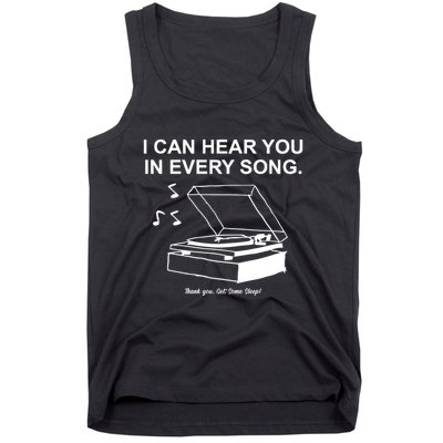 Ithinkihatemyself Store I Can Hear You In Every Song Limited Tank Top