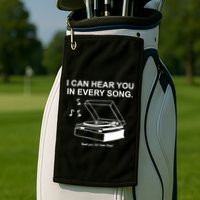 Ithinkihatemyself Store I Can Hear You In Every Song Limited Golf Towel