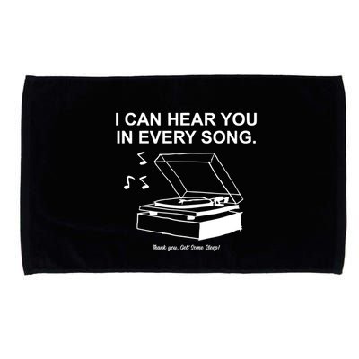 Ithinkihatemyself Store I Can Hear You In Every Song Limited Microfiber Hand Towel