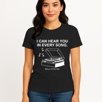 Ithinkihatemyself Store I Can Hear You In Every Song Limited Womens T-Shirt