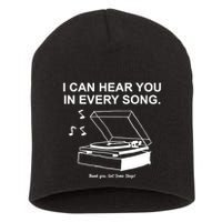 Ithinkihatemyself Store I Can Hear You In Every Song Limited Short Acrylic Beanie