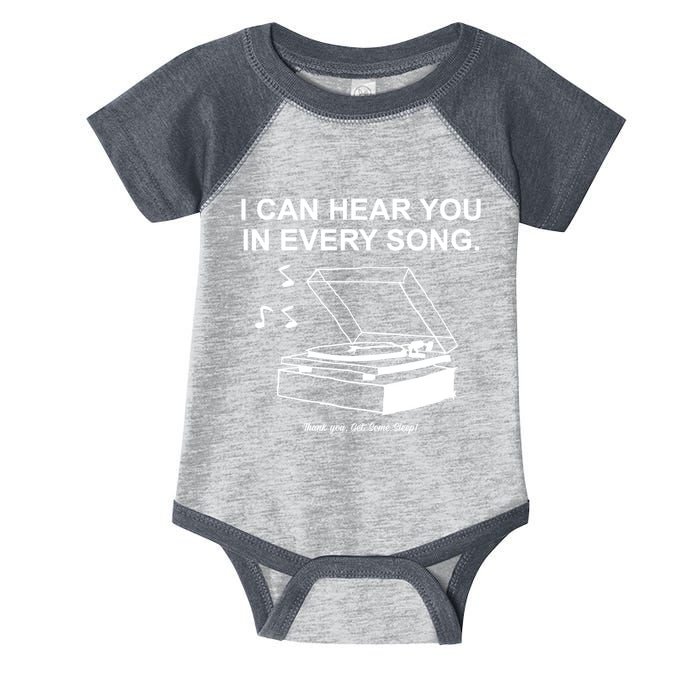 Ithinkihatemyself Store I Can Hear You In Every Song Limited Infant Baby Jersey Bodysuit