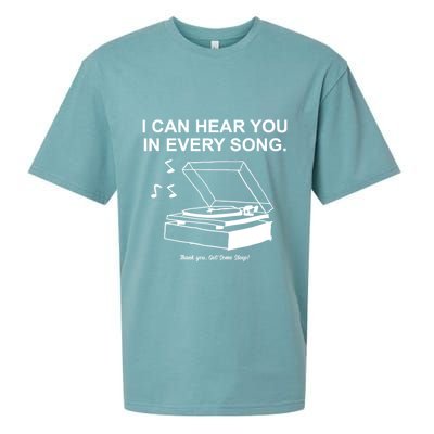 Ithinkihatemyself Store I Can Hear You In Every Song Limited Sueded Cloud Jersey T-Shirt