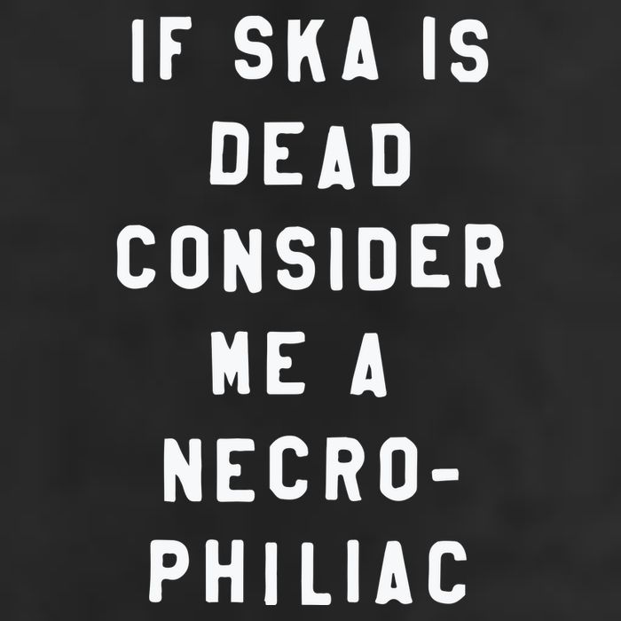 If Ska Is Dead Consider Me A Necro Philiac Golf Towel