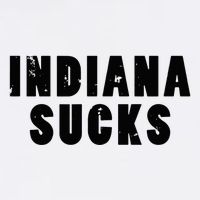 Indiana Sucks Adult Drive Performance Visor