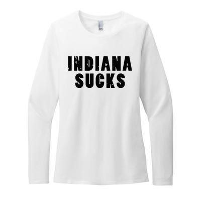 Indiana Sucks Womens CVC Long Sleeve Shirt