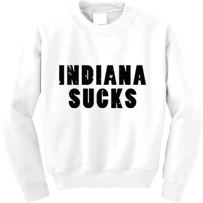 Indiana Sucks Kids Sweatshirt