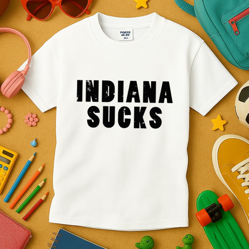 Indiana Sucks Kids T-Shirt