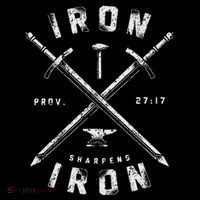 Iron Sharpens Iron Athletic T-Shirt