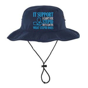 It Support I CanT Fix Stupid Design For Computer Techs Legacy Cool Fit Booney Bucket Hat