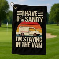 IM Staying In Tha Van Phasmophobia Golf Towel