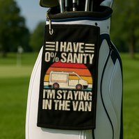 IM Staying In Tha Van Phasmophobia Golf Towel