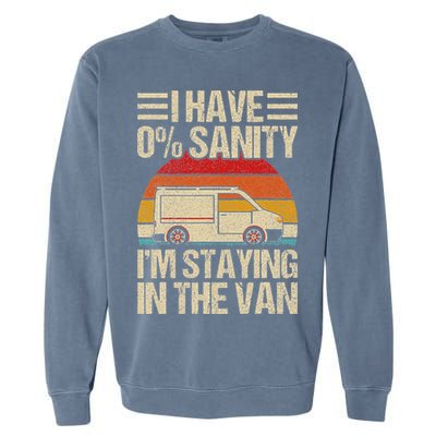 IM Staying In Tha Van Phasmophobia Garment-Dyed Sweatshirt