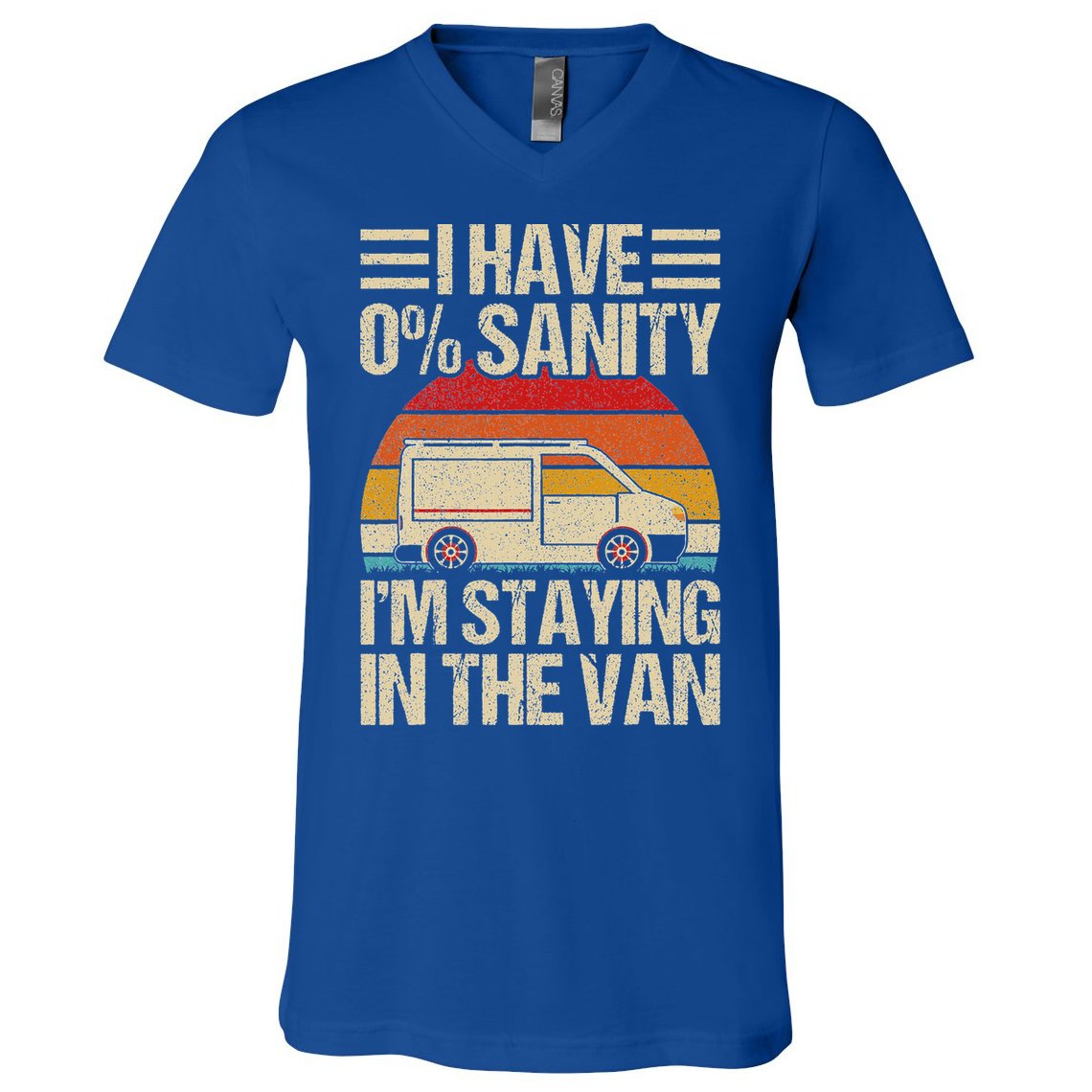 IM Staying In Tha Van Phasmophobia V-Neck T-Shirt