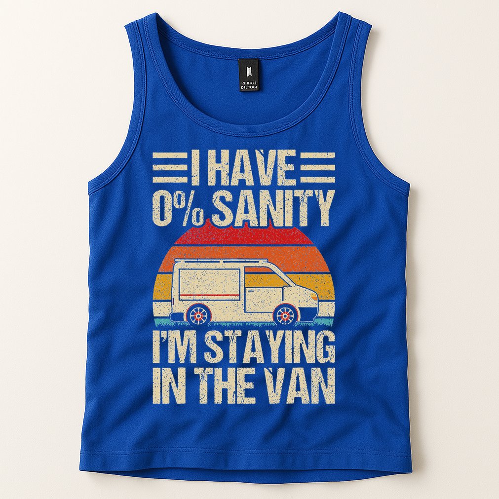 IM Staying In Tha Van Phasmophobia Tank Top