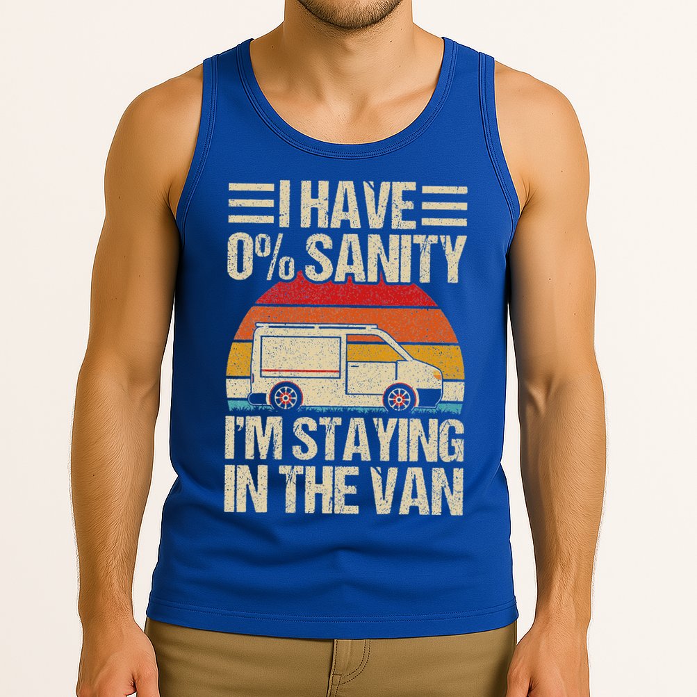 IM Staying In Tha Van Phasmophobia Tank Top
