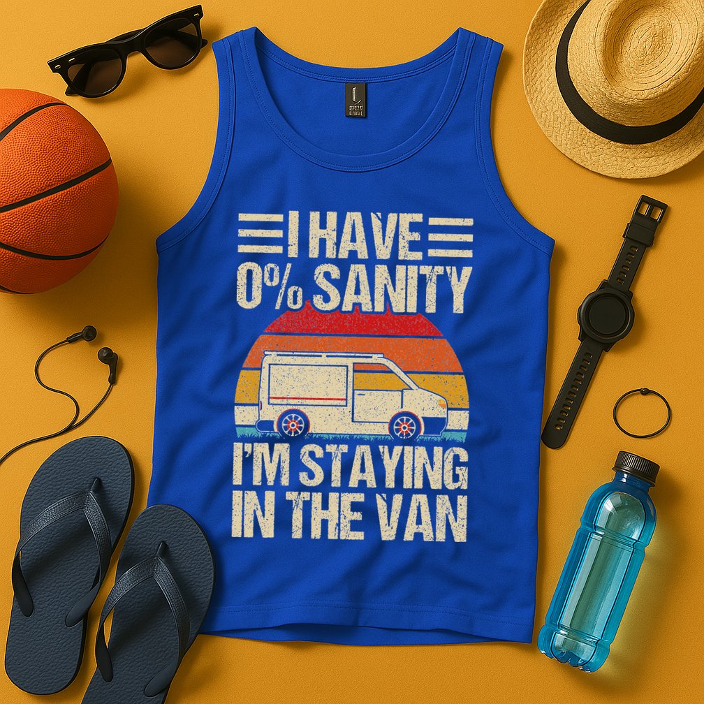 IM Staying In Tha Van Phasmophobia Tank Top