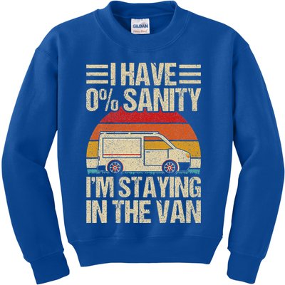 IM Staying In Tha Van Phasmophobia Kids Sweatshirt