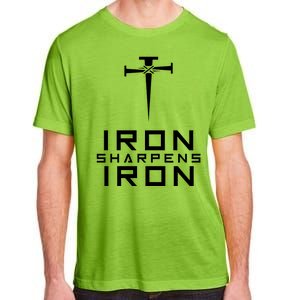 Iron Sharpens Iron Christian Faith Adult ChromaSoft Performance T-Shirt