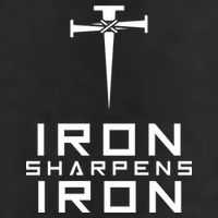 Iron Sharpens Iron Christian Faith Adult Drive Performance Visor