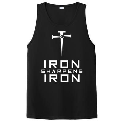 Iron Sharpens Iron Christian Faith PosiCharge Competitor Tank