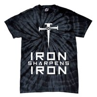 Iron Sharpens Iron Christian Faith Tie-Dye T-Shirt