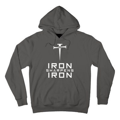 Iron Sharpens Iron Christian Faith Hoodie