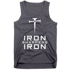 Iron Sharpens Iron Christian Faith Tank Top