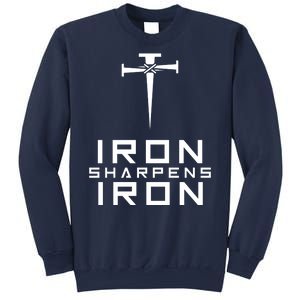 Iron Sharpens Iron Christian Faith Sweatshirt