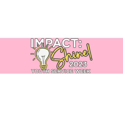 Impact Shine Bumper Sticker