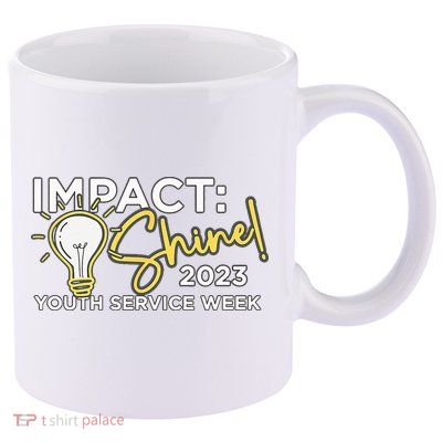 Impact Shine 11oz C Handle Ceramic Mug