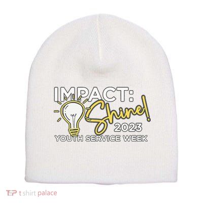 Impact Shine Short Acrylic Beanie