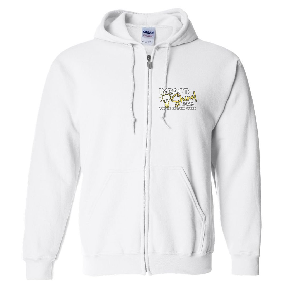 Impact Shine Full Zip Hoodie