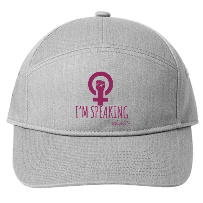 IM Speaking 7-Panel Snapback Hat