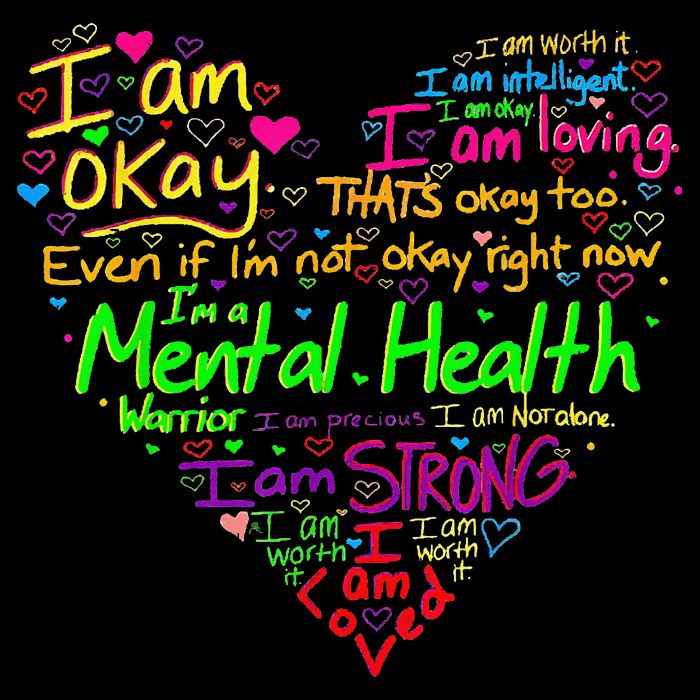 I'm Strong I'm Okay Funny Mental Health Awareness Doggie Tank