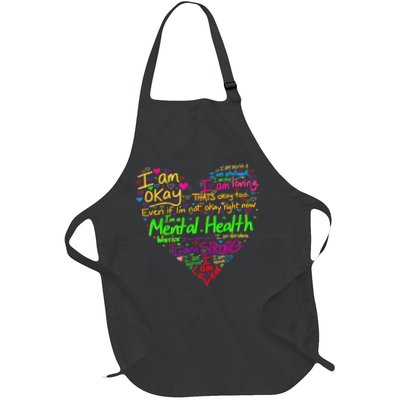 I'm Strong I'm Okay Funny Mental Health Awareness Apron