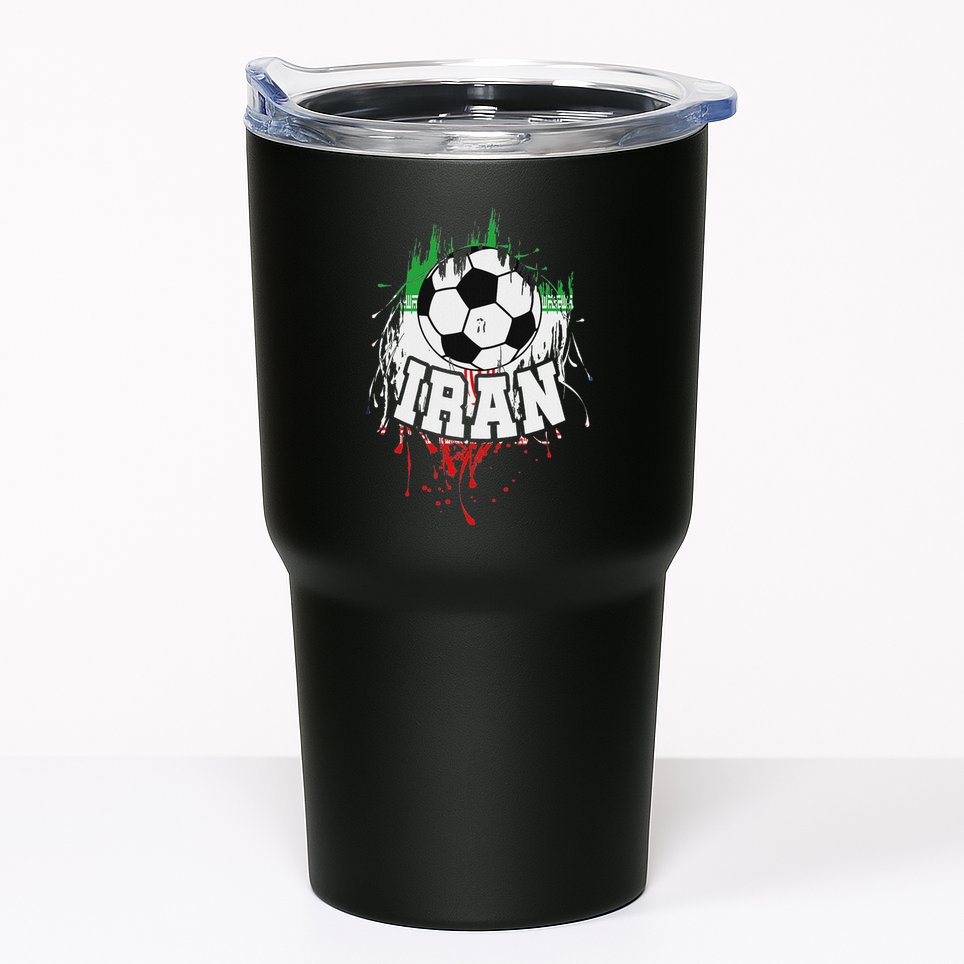 Iran Soccer Iranian Football Persian Futbol Tumbler