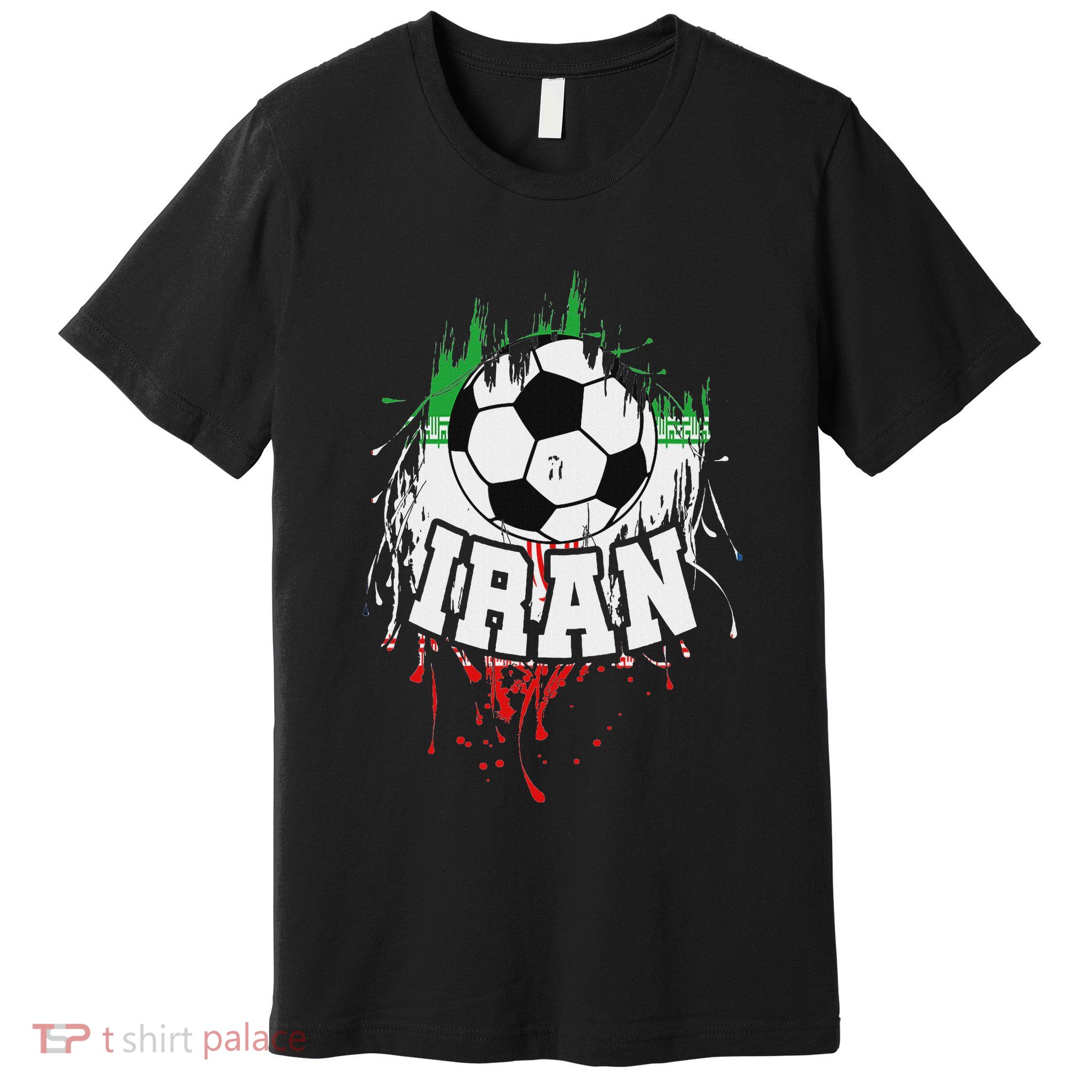 Iran Soccer Iranian Football Persian Futbol Premium T-Shirt